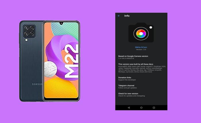 Read more about the article Download Gcam Samsung M22 APK Serta Config