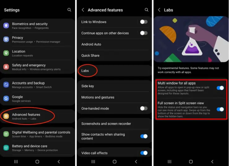 Multi Window Semua Aplikasi di Samsung A04s