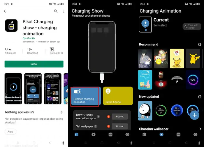 Mengganti Animasi Charging Realme